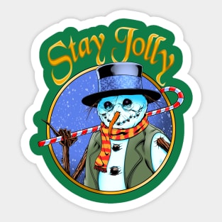 Stay Jolly Frosty Sticker